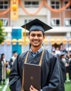man-graduation-cap-gown-is-smiling-with-laptop-scaled